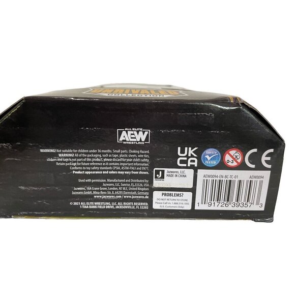 AEW Unrivaled Collection Nick Jackson Series 7 Action Figure - Picture 3 of 3